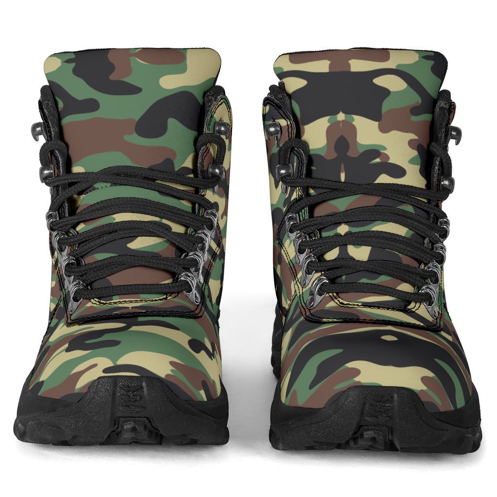 Camouflage Alpine Boots