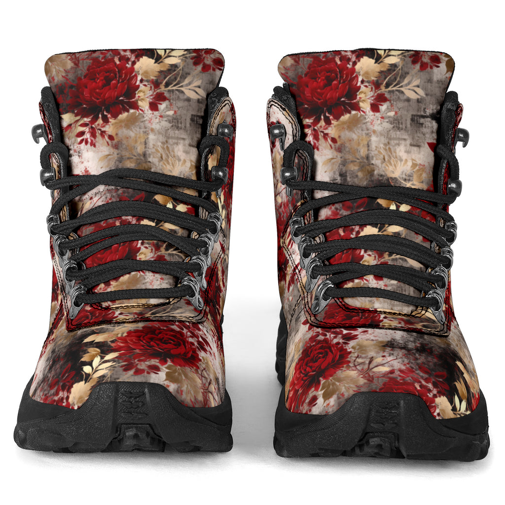 Grunge and Roses Alpine Boots