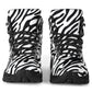 Black Zebra Alpine Boots