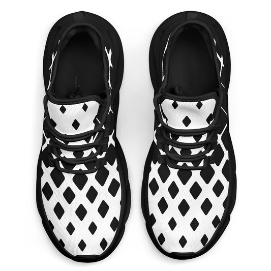 Black Diamonds on Black Sneakers