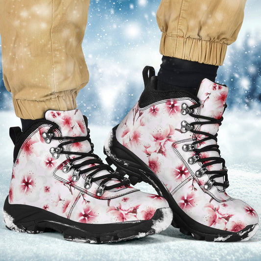 Cherry Blossom Alpine Boots