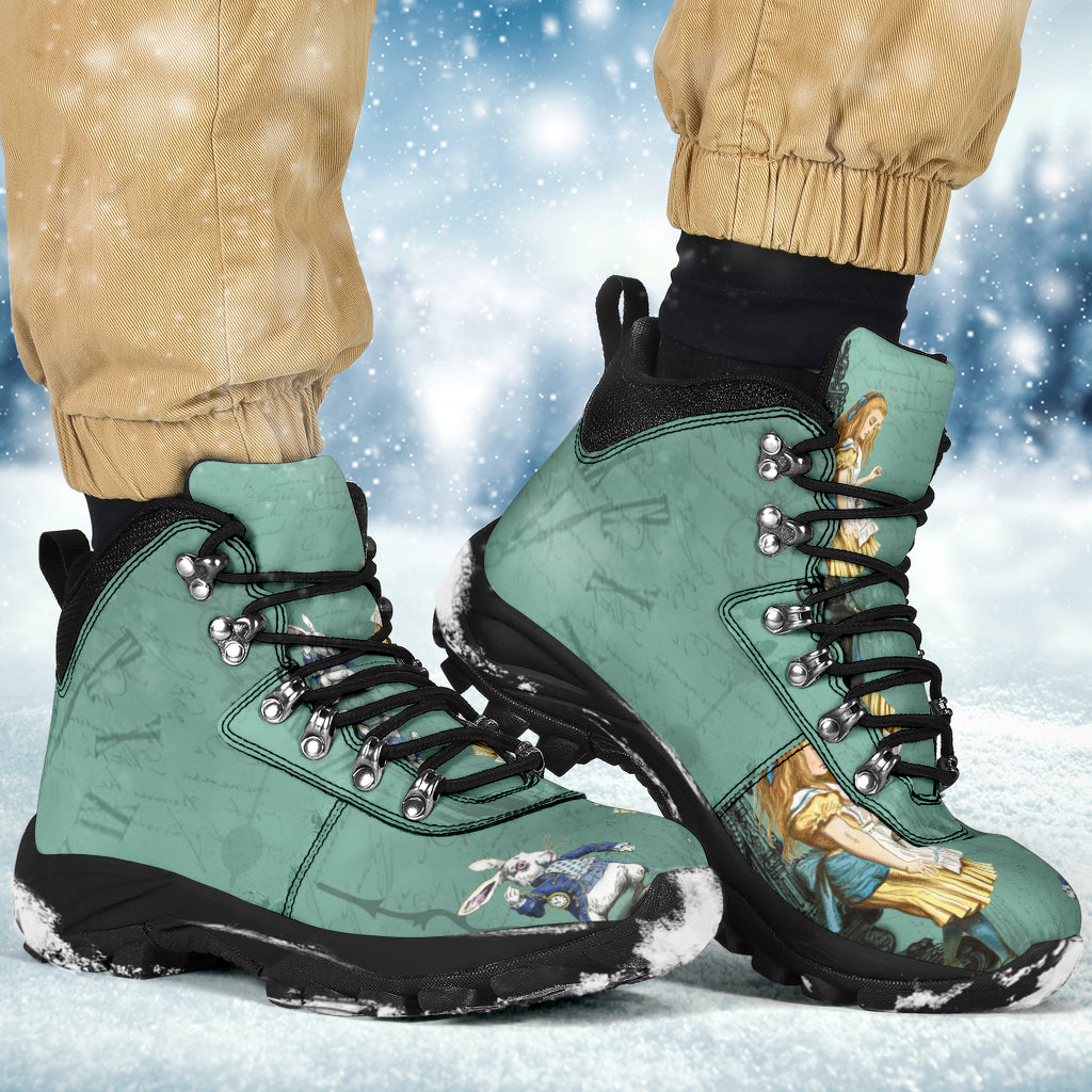 Alice in Wonderland Alpine Boots