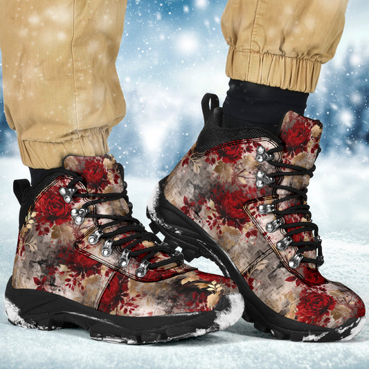 Grunge and Roses Women's Alpine Boots