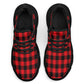Classic Red Hounds Tooth Sneakers