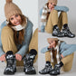 Grey Camo Alpine Boots