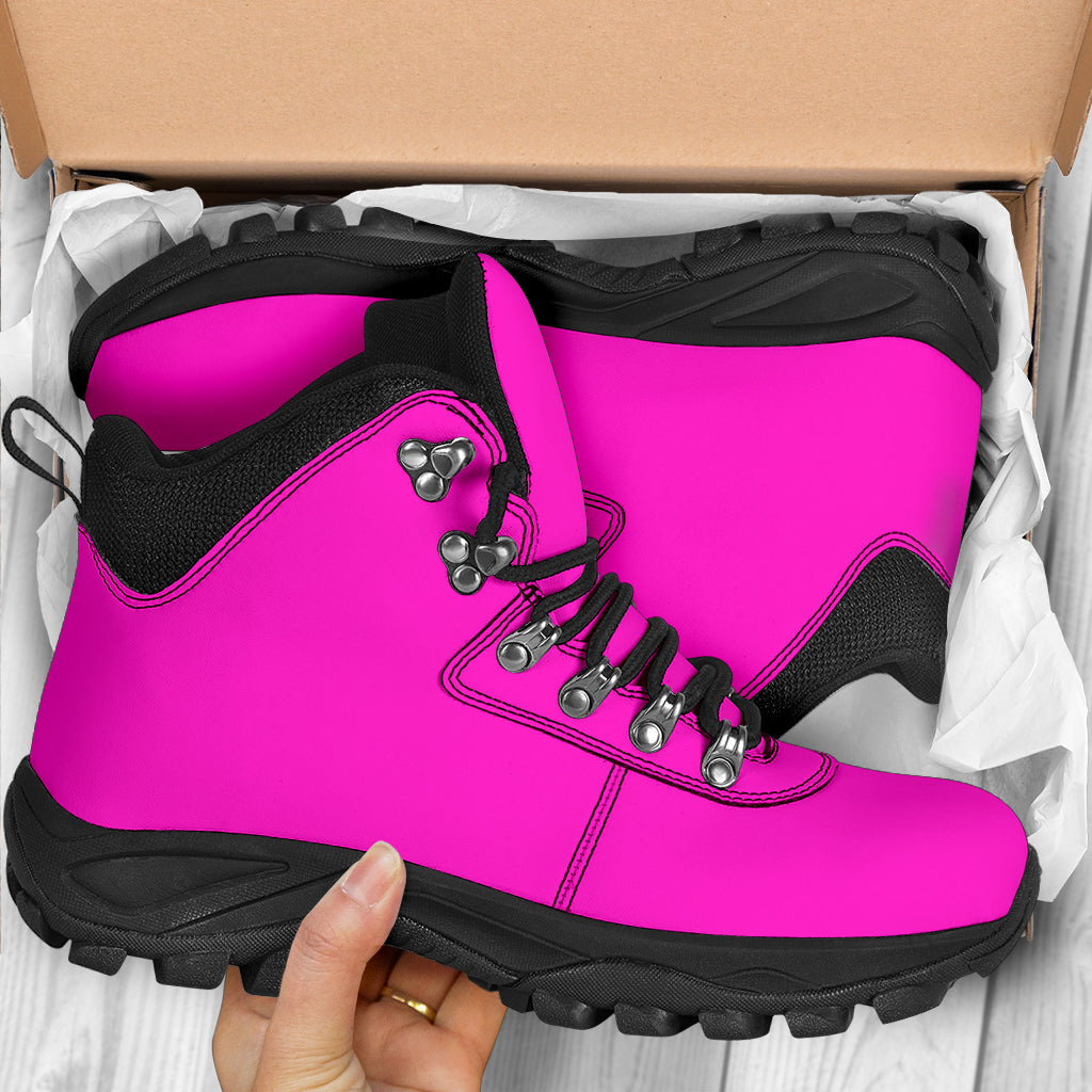 Hot Pink Alpine Boots