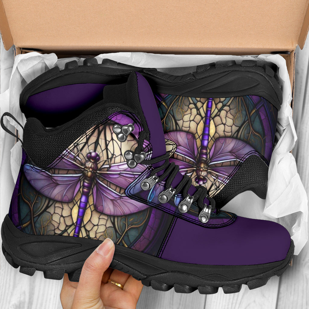 Dragonfly Purple Alpine Boots