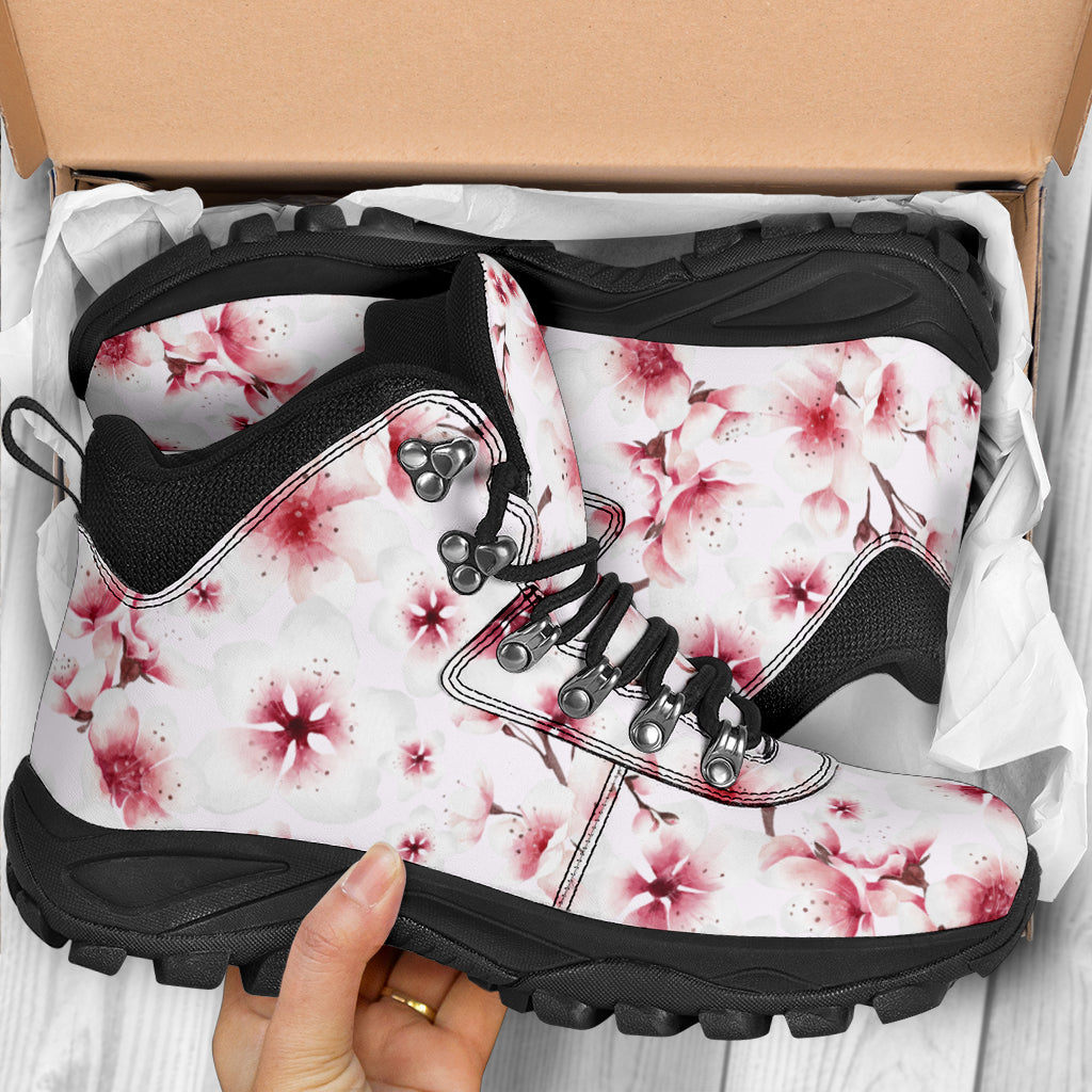 Cherry Blossom Alpine Boots