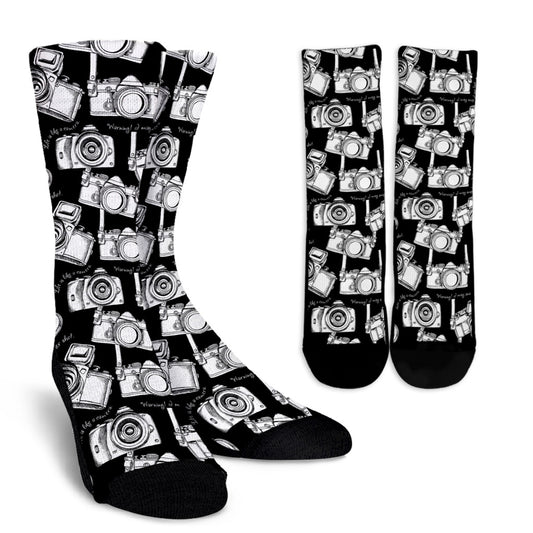 Camera Photography Women's Crew Socks