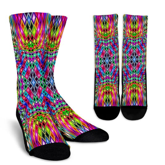 Kaleidoscope Women's Crew Socks