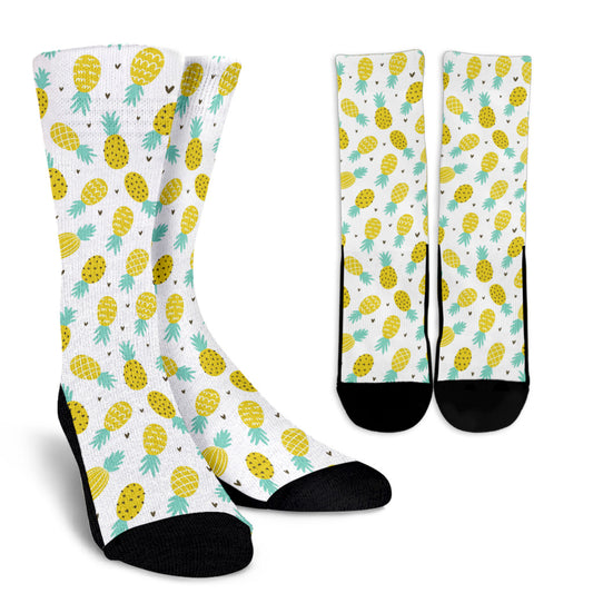 Pineapple Women Crew Socks