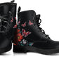 Butterflies and Flowers Handcrafted Boots