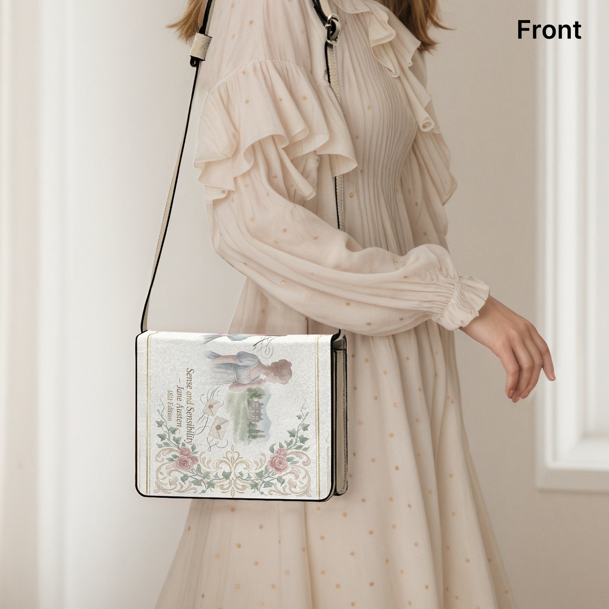 sense and sensibility jane austen book-shaped bag gifts for readers – Sole Design Studio