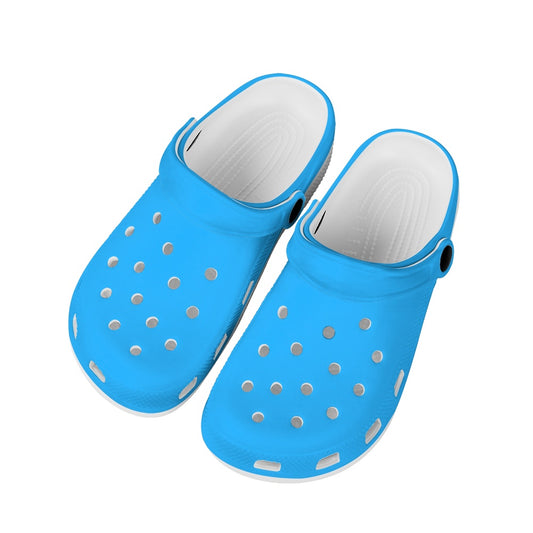 Sky Blue Women's Clogs Shoes