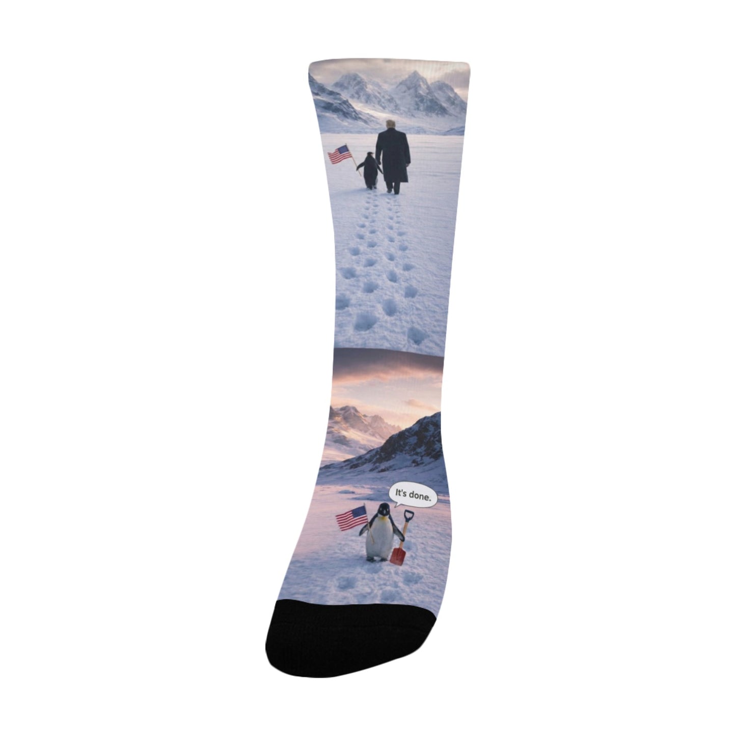 Penguin Said It’s Done - Custom Socks for Women
