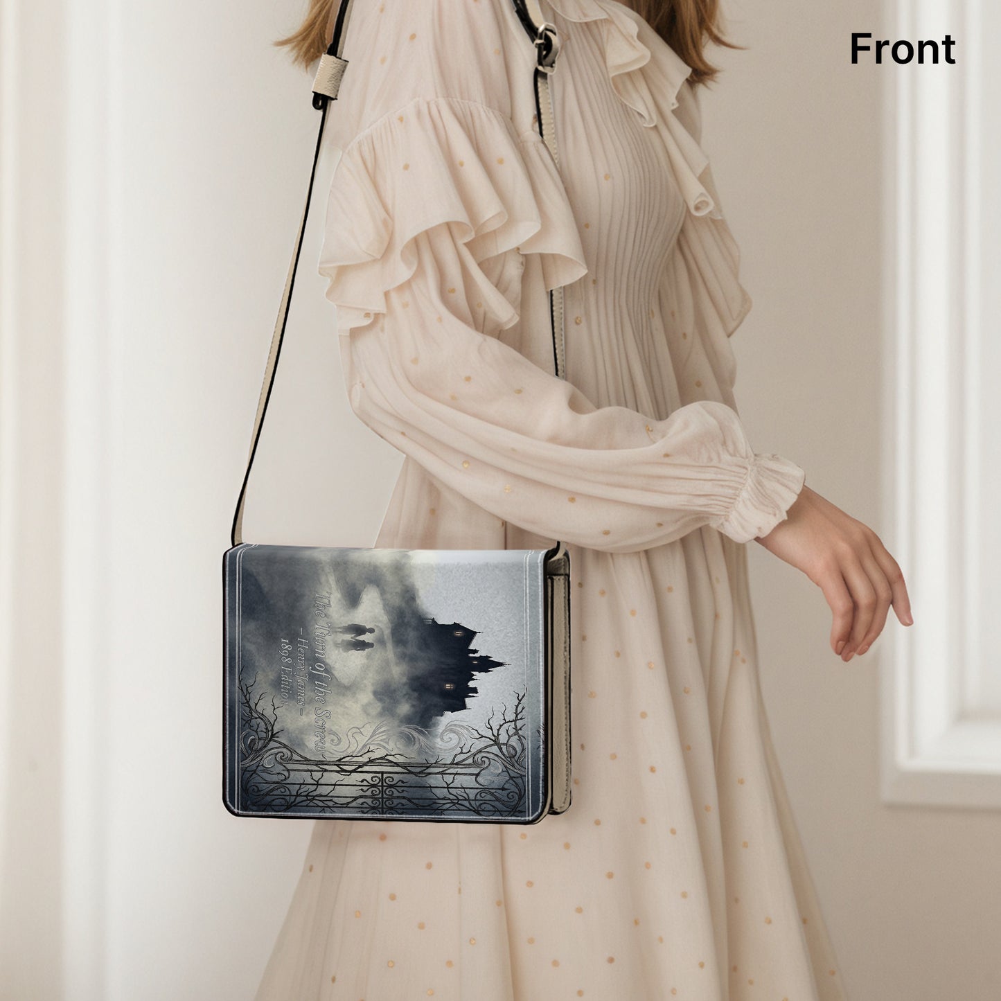 the turn of the screw henry james gothic women's literary handbag vegan leather – Sole Design Studio