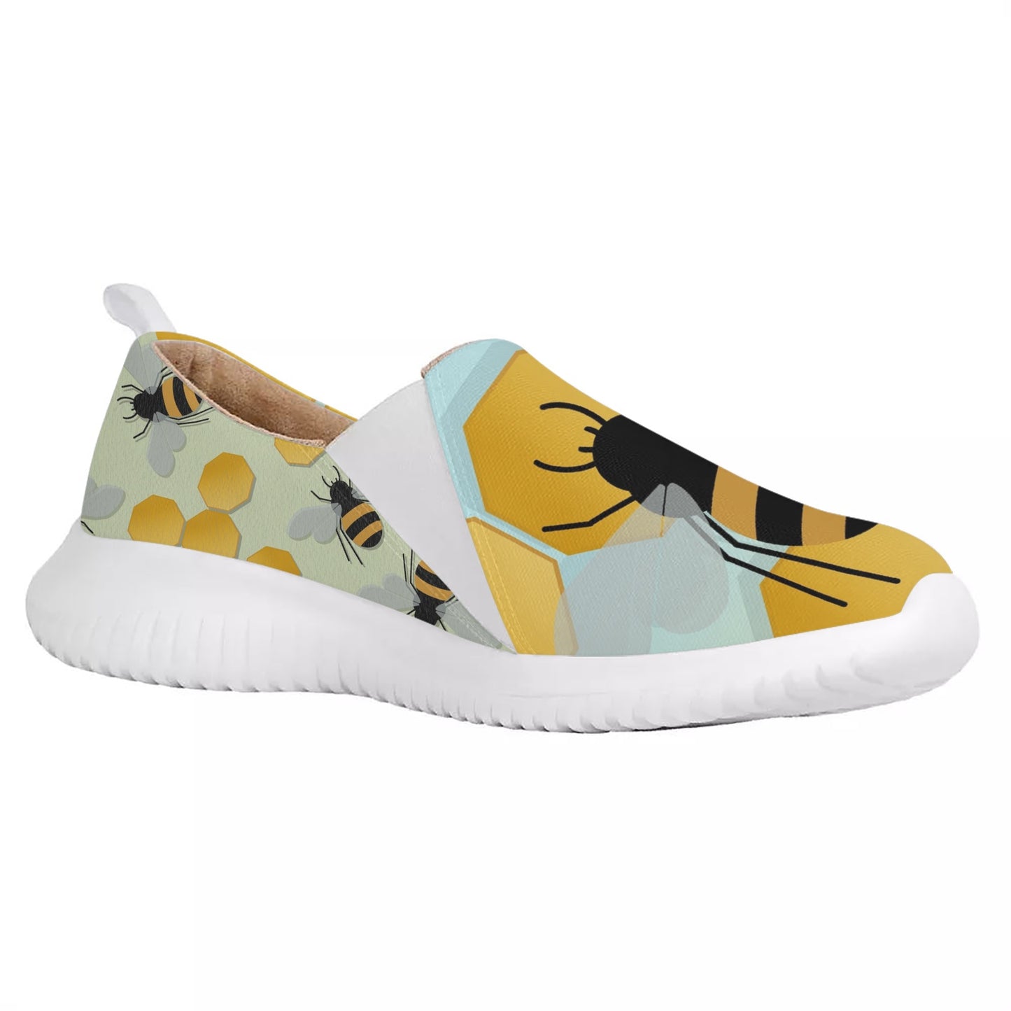 Bumble Bee Bliss Women's Casual Slip On Shoes