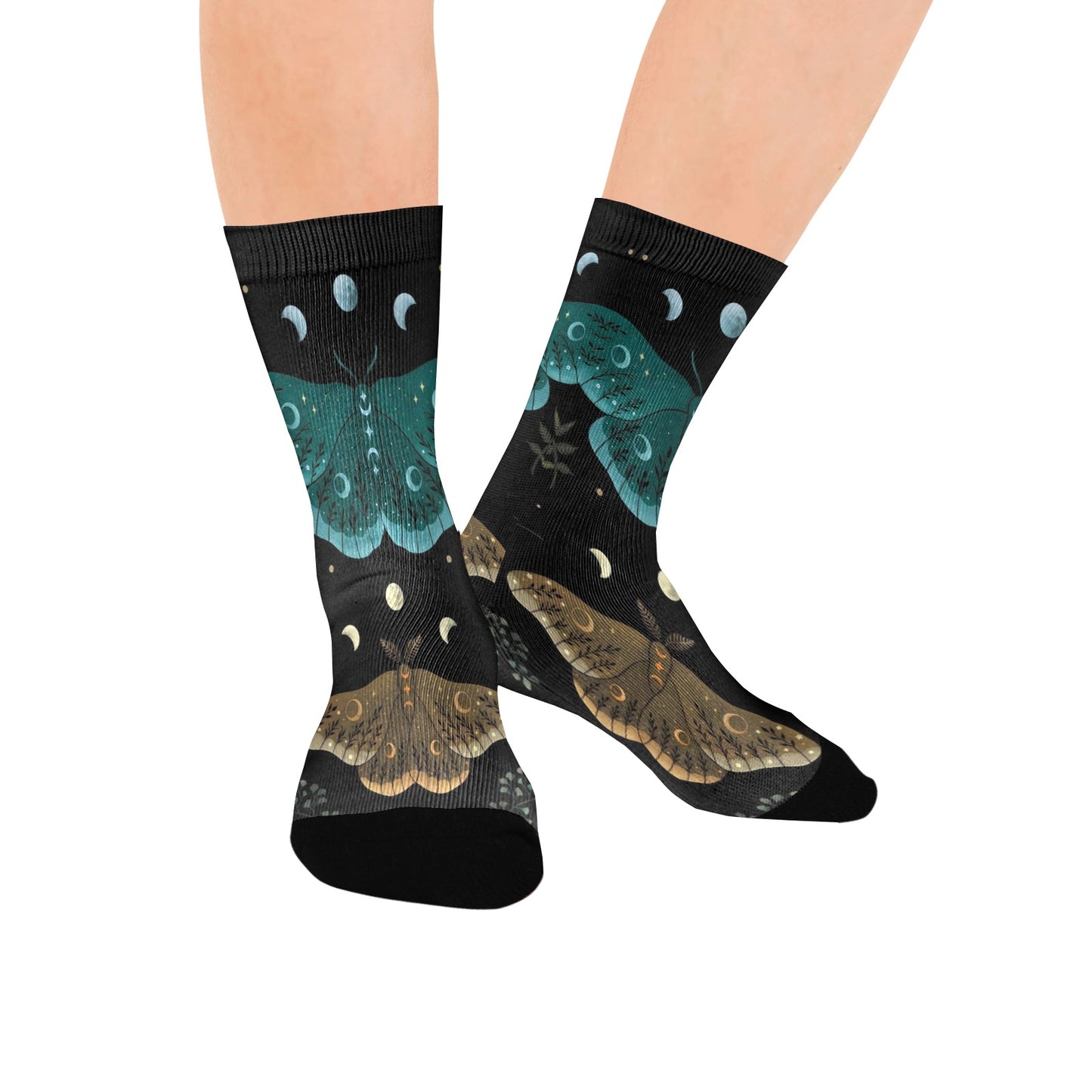 butterfly Socks - Custom Socks for Women Made in USA