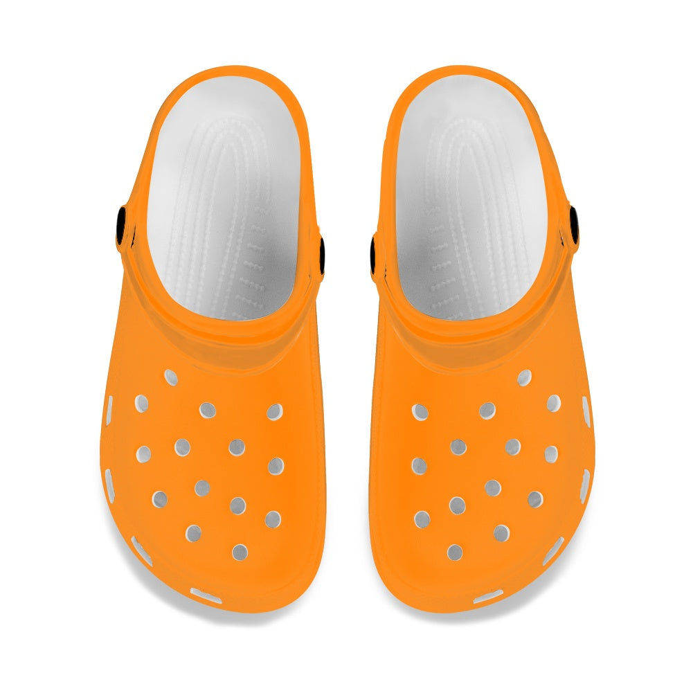 Orange Adult Women's Clogs Shoes