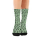 seea foam green leopard women's crew socks – Sole Design Studio