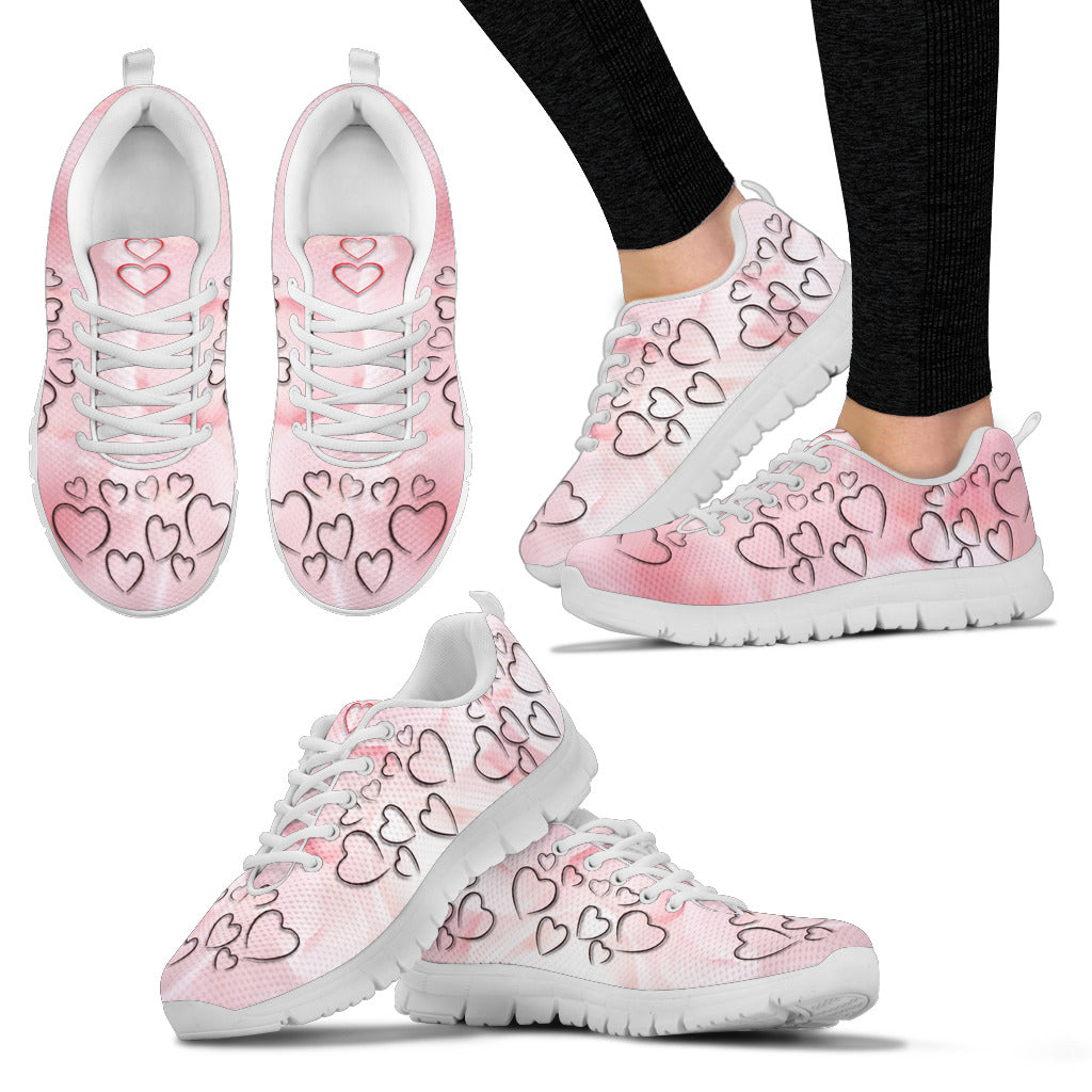 Beyond Hearts Women's Athletic Sneakers