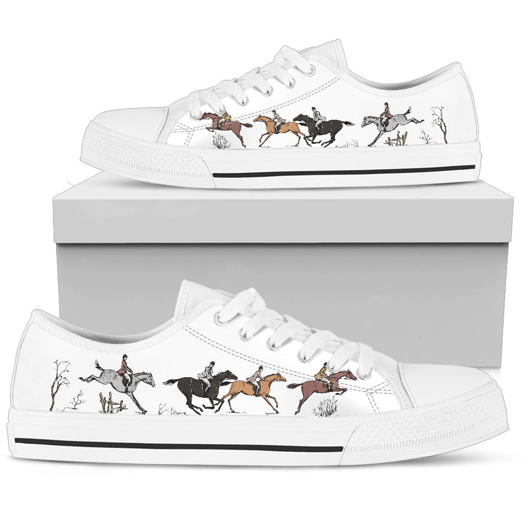 Jumpers and Hunters Women's Low Top Sneakers