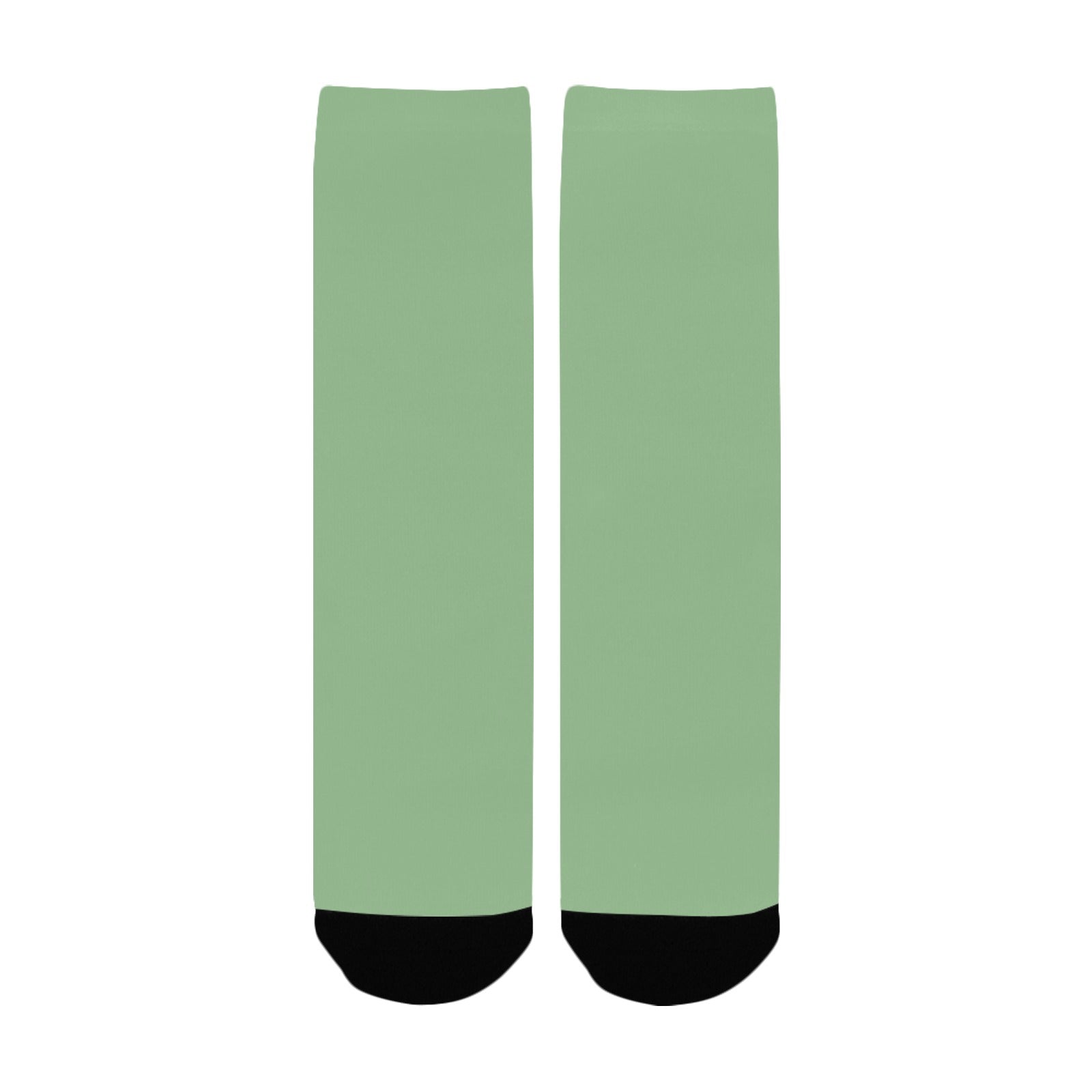 seea foam green women's crew socks – Sole Design Studio