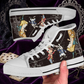 Alice in Wonderland High Top Sneakers