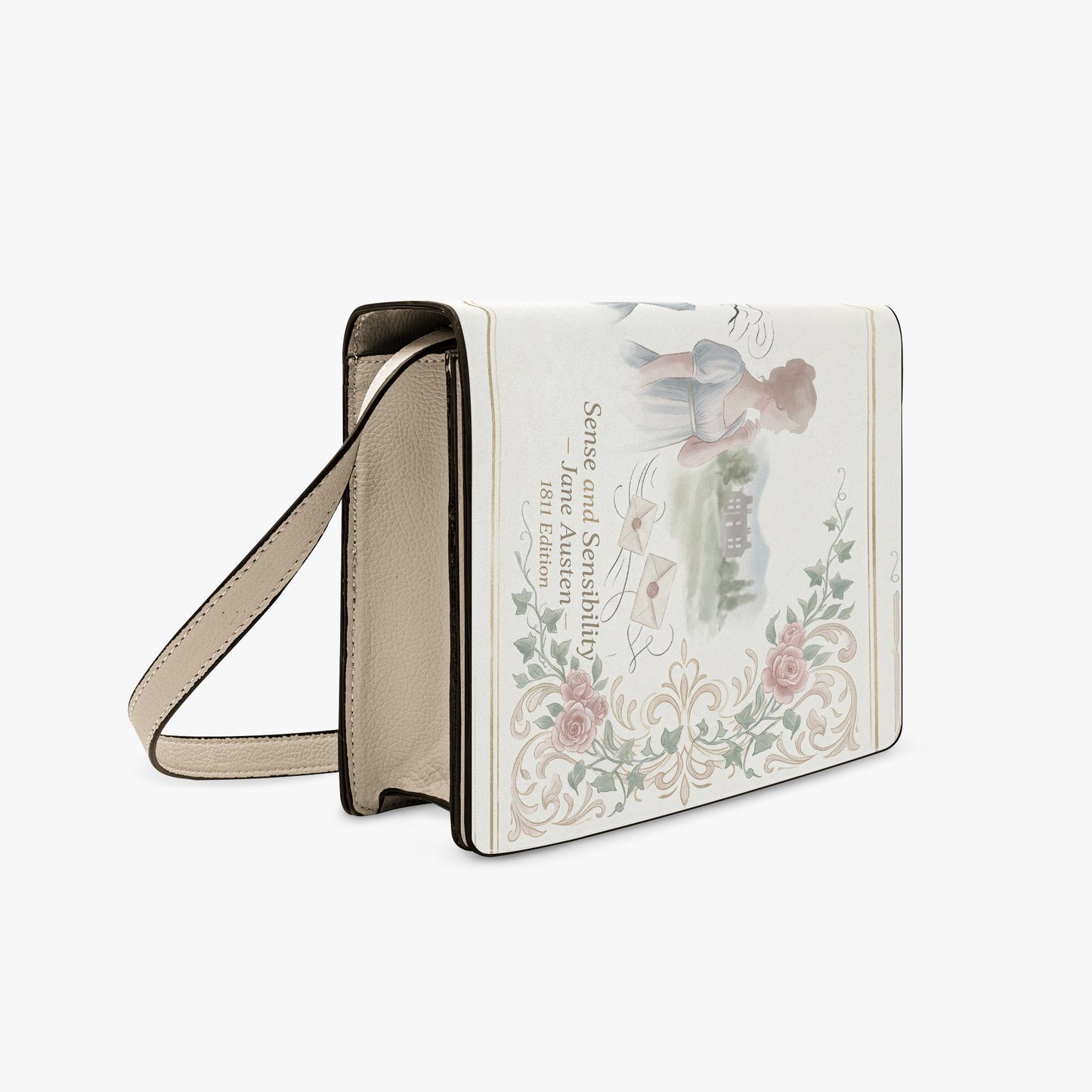sense and sensibility jane austen literary crossbody bag for women – Sole Design Studio