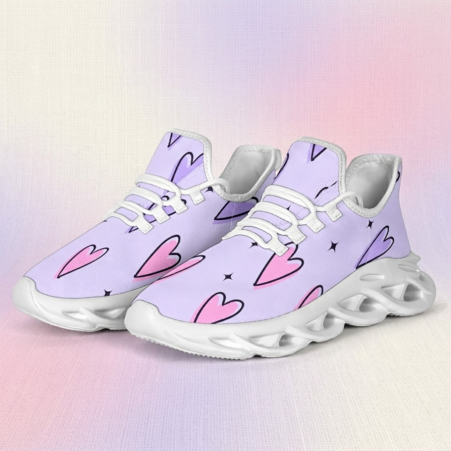 Sweet Hearts M-Sole Sneakers