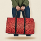 Orange Animal Women's Travel Bag