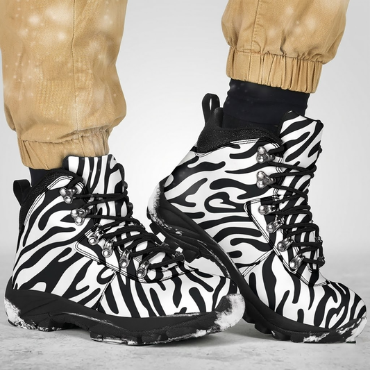 Black Zebra Women's Alpine Boots