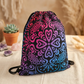 Bohemian Rainbow Women's Drawstring Backpack