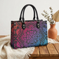 Bohemian Rainbow Women's Vegan Leather Handbag