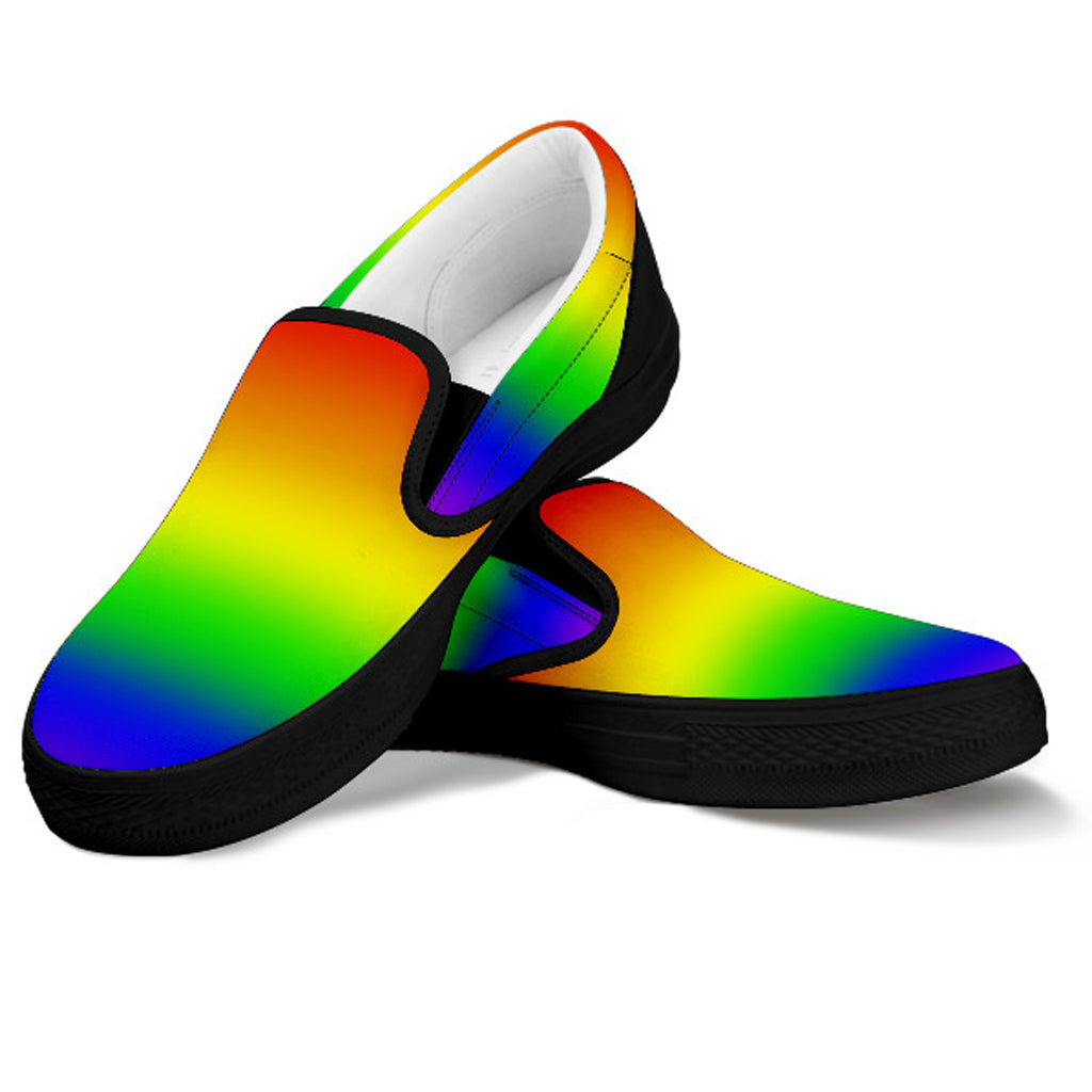 Rainbow Women's Slip Ons