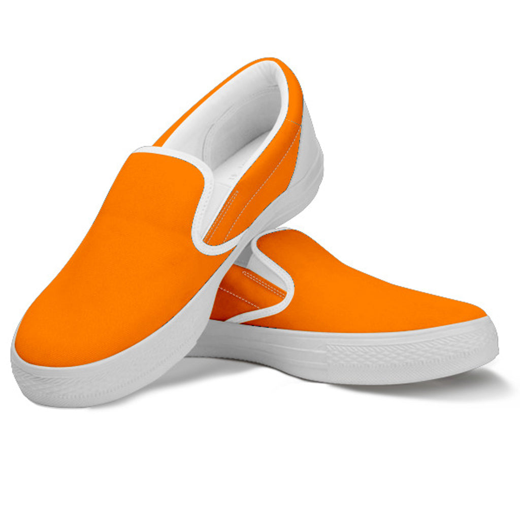 Orange Women's Slip Ons