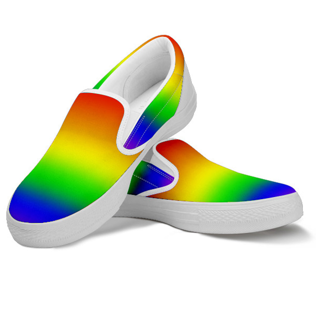 Rainbow Women's Slip Ons