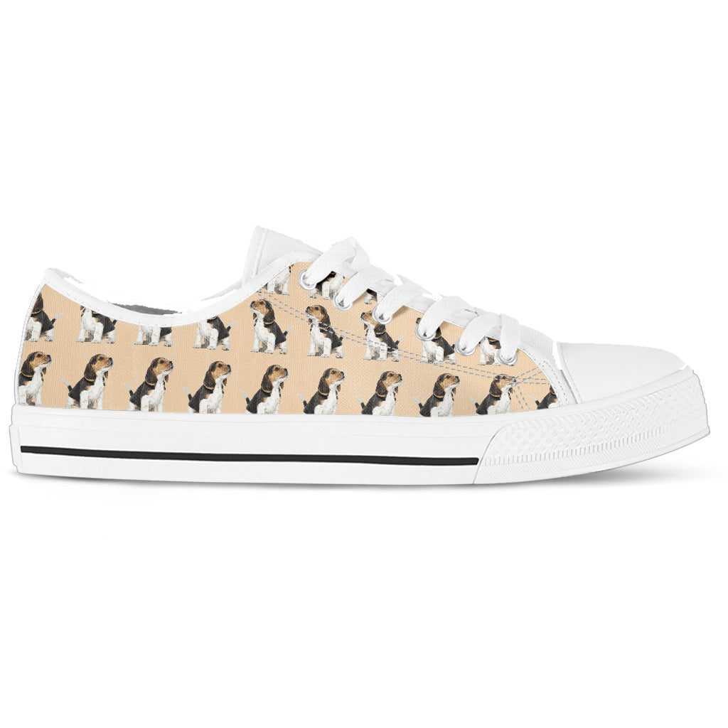 Beagle Women's Low Top Shoes