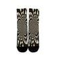 Optical Illusion Swirls Women's Crew Socks