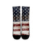 Distressed American Flag Socks