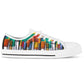 Art Brushes Women's Low Top Sneakers