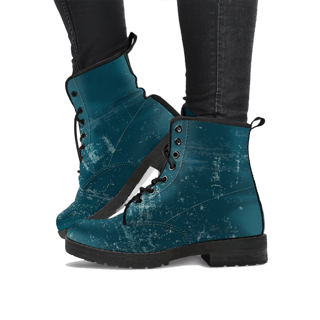 Grunge Women Vegan Leather Boots for Women's