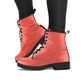 Living Coral Women's Vegan Leather Combat Boots