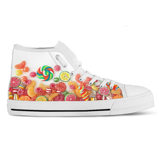 Candy Sweets Women's High Top Sneakers