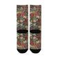 Vintage Flower Socks - Custom Socks for Women Made in USA