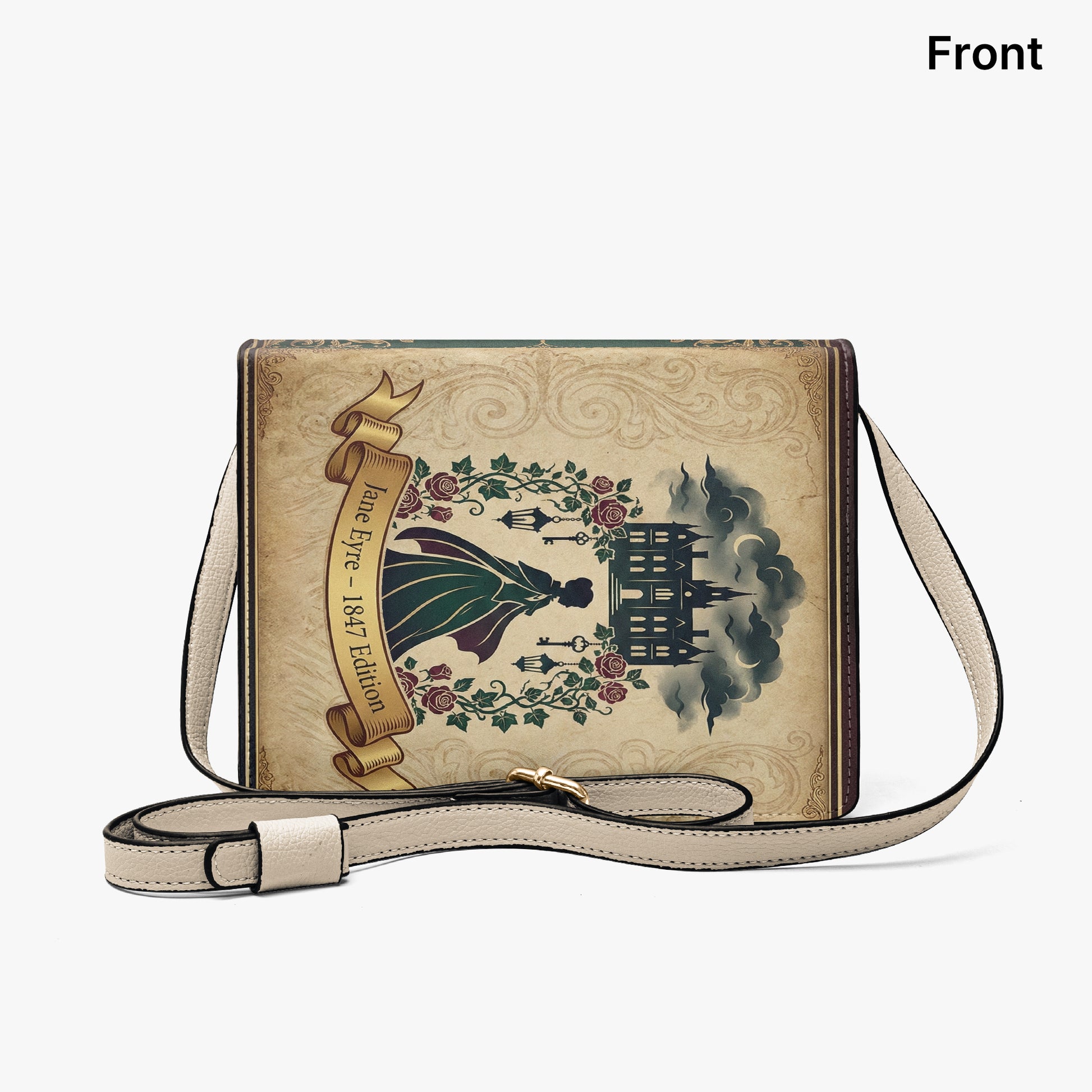 jane eyre charlotte bronte gothic book lovers gift crossbody bag – Sole Design Studio