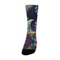 sleepy garden women's crew socks – Sole Design Studio