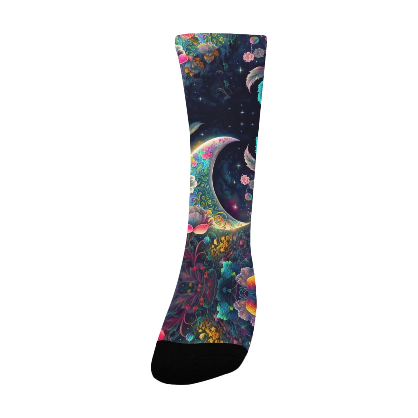 sleepy garden women's crew socks – Sole Design Studio