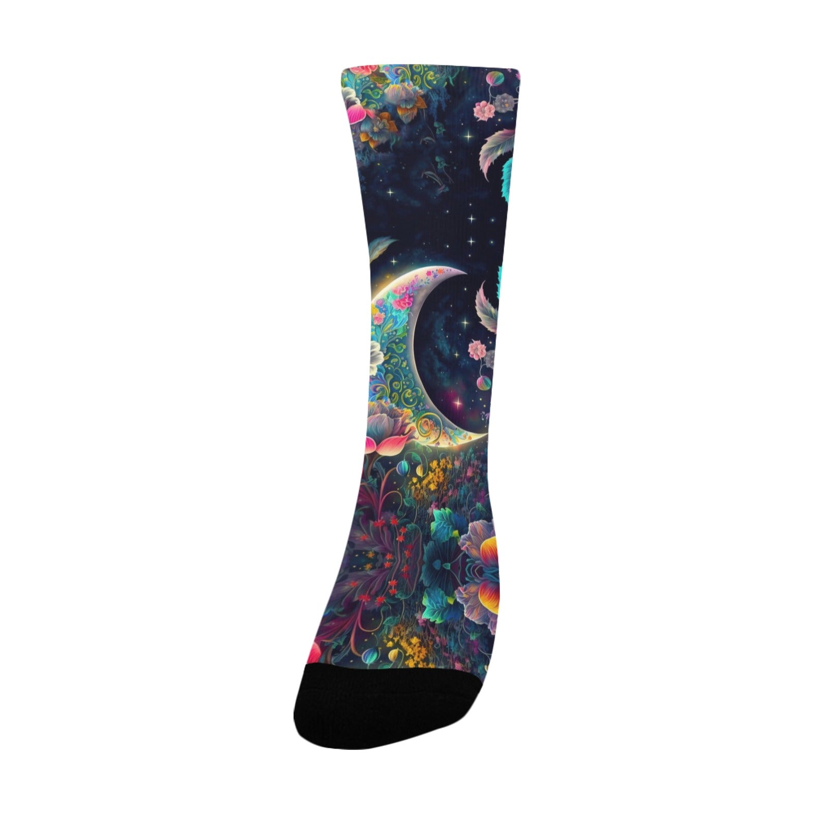 sleepy garden women's crew socks – Sole Design Studio