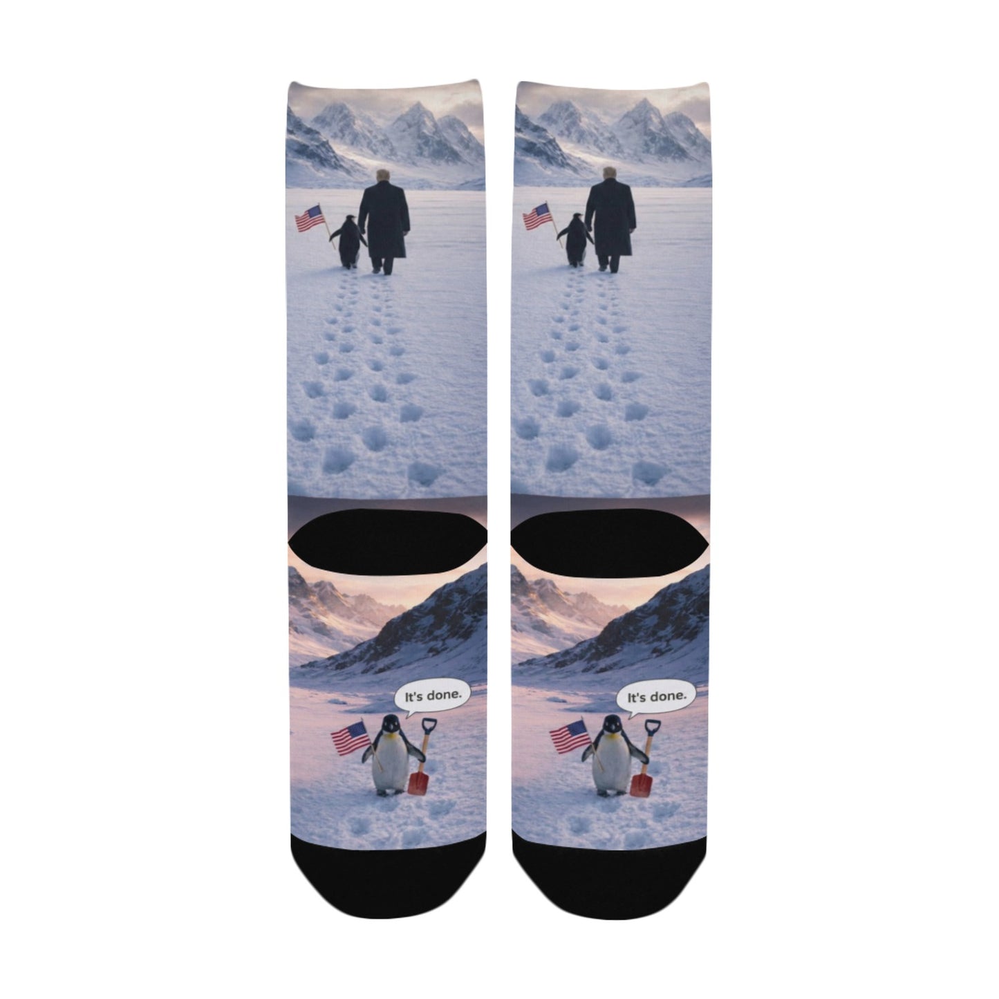 Penguin Said It’s Done - Custom Socks for Women